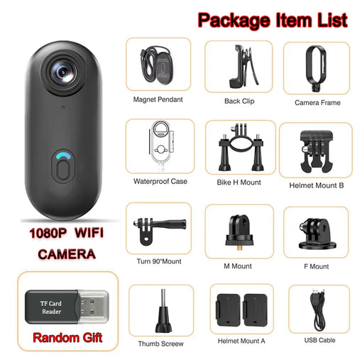 4K Bodycam Action Bike Camera Integrated Helmet Handlebar Motorcycle Road Sport Cam Battery Body Mini Full Hd Sports Action Wifi